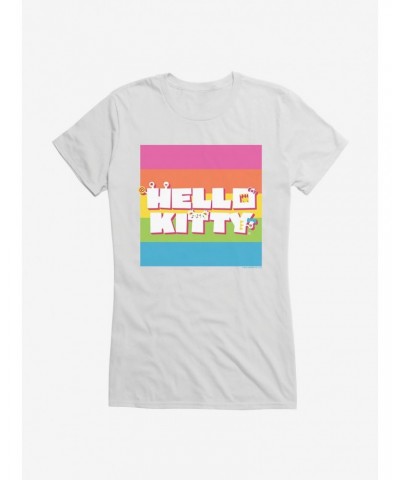 Hello Kitty Sweet Kaiju Logo Girls T-Shirt $9.36 T-Shirts