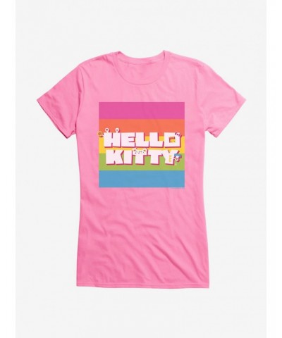 Hello Kitty Sweet Kaiju Logo Girls T-Shirt $9.36 T-Shirts