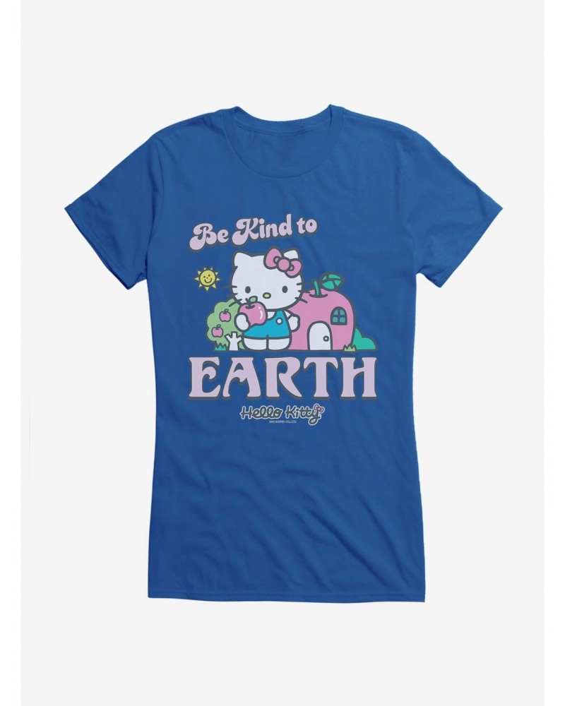 Hello Kitty Be Kind To The Earth Girls T-Shirt $9.76 T-Shirts