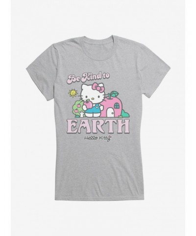 Hello Kitty Be Kind To The Earth Girls T-Shirt $9.76 T-Shirts