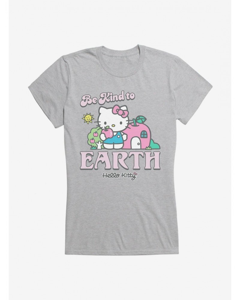 Hello Kitty Be Kind To The Earth Girls T-Shirt $9.76 T-Shirts