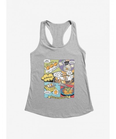 Gudetama Comic Strip Girls Tank $9.96 Tanks