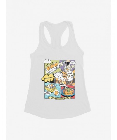 Gudetama Comic Strip Girls Tank $9.96 Tanks