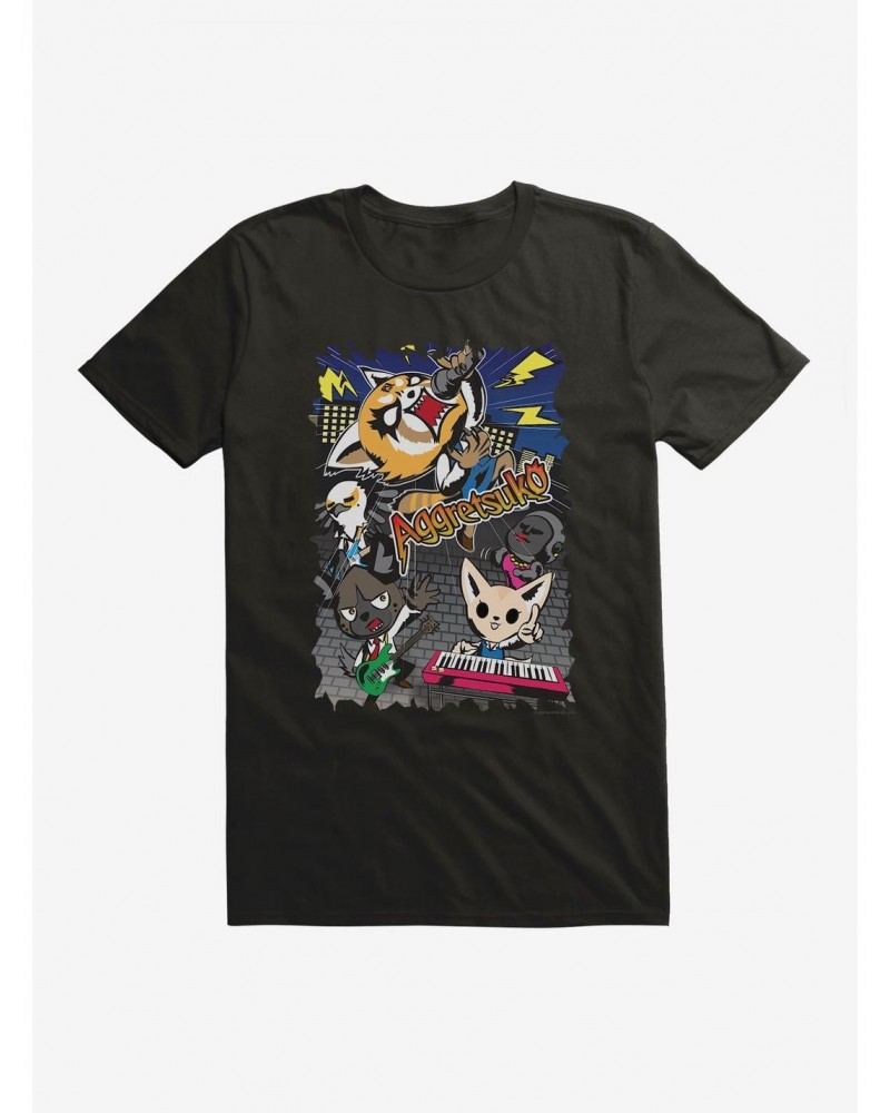 Aggretsuko Band Photo T-Shirt $8.60 T-Shirts