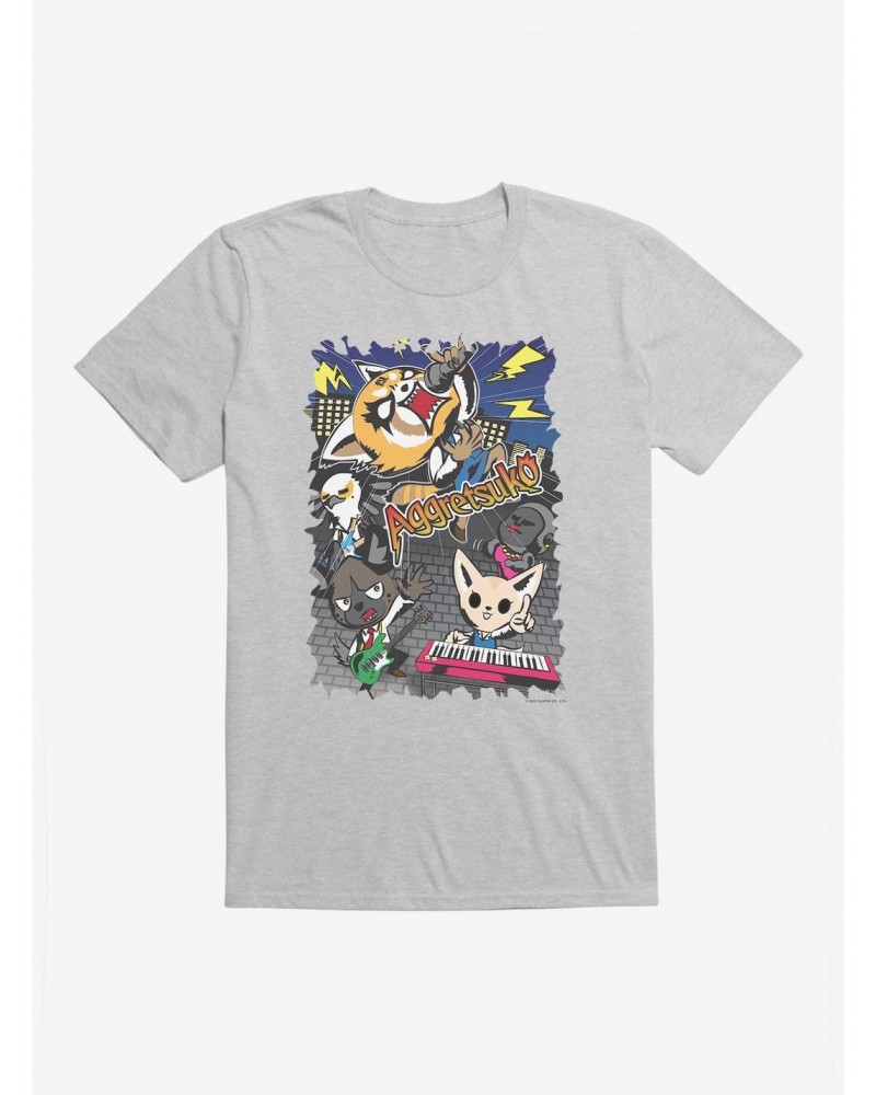 Aggretsuko Band Photo T-Shirt $8.60 T-Shirts