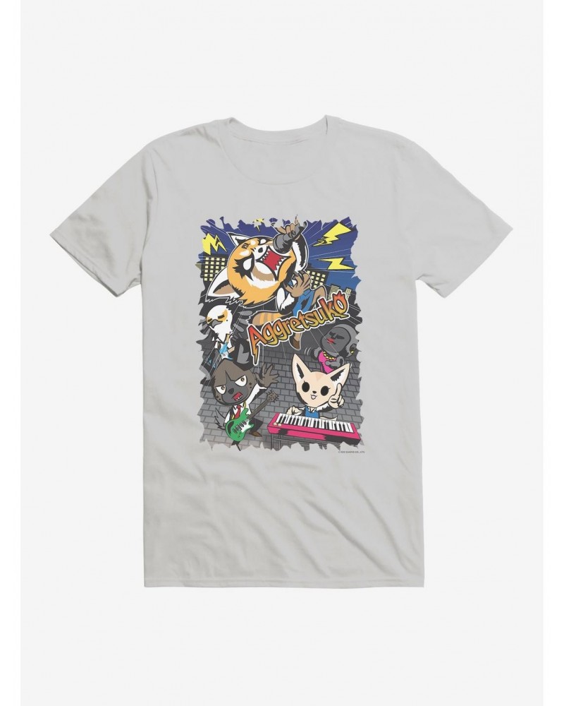 Aggretsuko Band Photo T-Shirt $8.60 T-Shirts