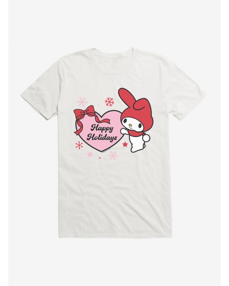 My Melody Happy Holidays Heart T-Shirt $9.56 T-Shirts