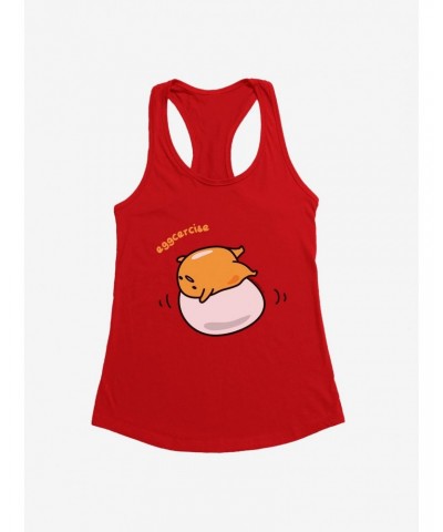 Gudetama Eggcercise Girls Tank $6.57 Tanks