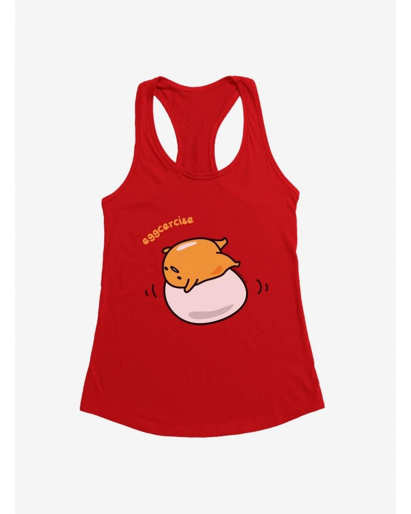 Gudetama Eggcercise Girls Tank $6.57 Tanks