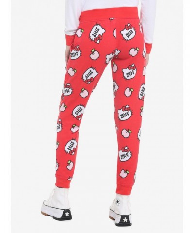 Hello Kitty Apple Girls Jogger Pajama Pants $12.93 Pants