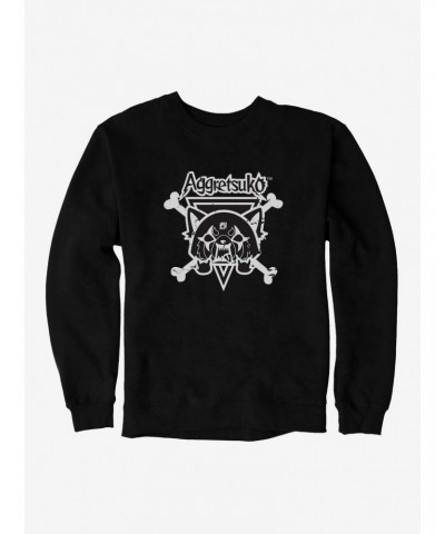 Aggretsuko Metal Crossbones Sweatshirt $14.76 Sweatshirts