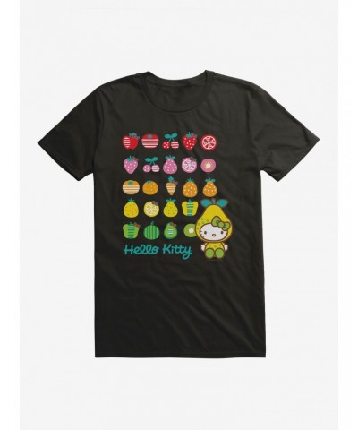 Hello Kitty Five A Day Healthy Logo T-Shirt $5.93 T-Shirts