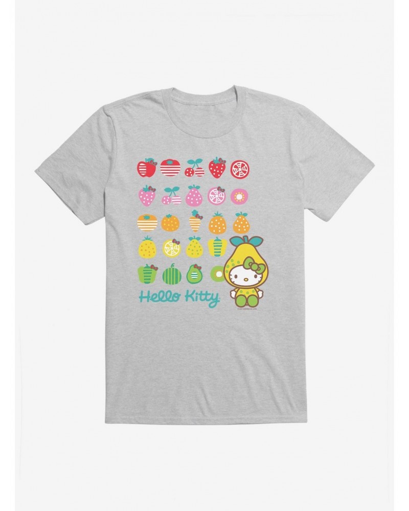 Hello Kitty Five A Day Healthy Logo T-Shirt $5.93 T-Shirts