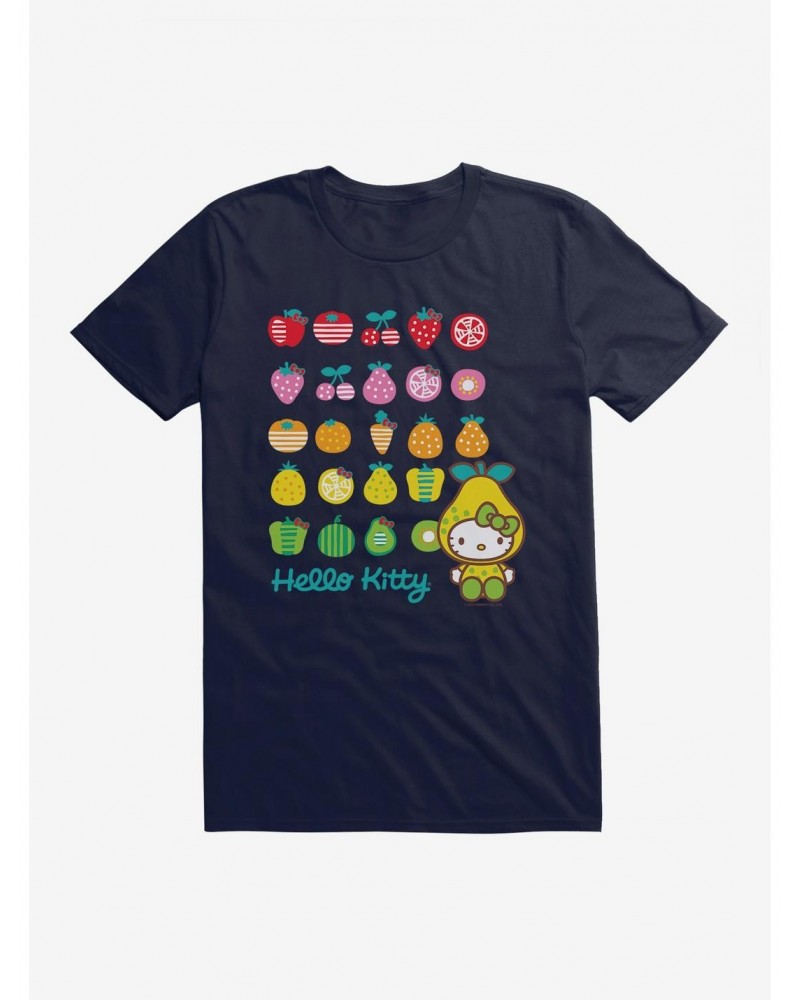 Hello Kitty Five A Day Healthy Logo T-Shirt $5.93 T-Shirts