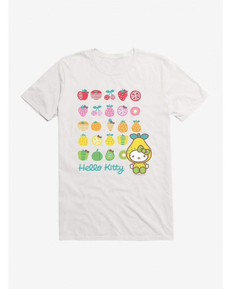 Hello Kitty Five A Day Healthy Logo T-Shirt $5.93 T-Shirts