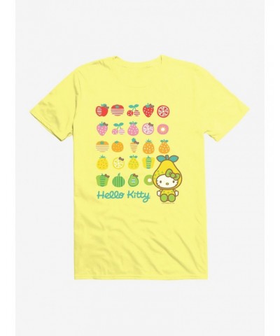 Hello Kitty Five A Day Healthy Logo T-Shirt $5.93 T-Shirts