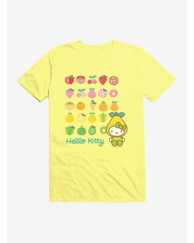 Hello Kitty Five A Day Healthy Logo T-Shirt $5.93 T-Shirts