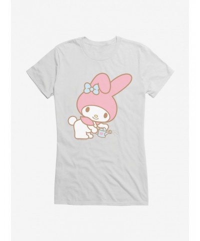 My Melody Watering Garden Girls T-Shirt $9.16 T-Shirts