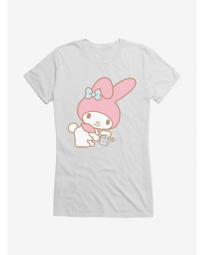 My Melody Watering Garden Girls T-Shirt $9.16 T-Shirts