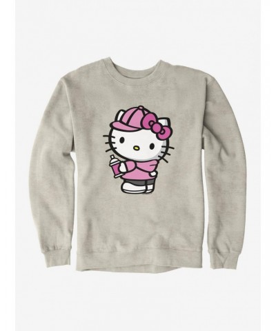 Hello Kitty Pink Side Sweatshirt $11.51 Sweatshirts