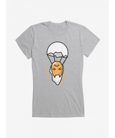 Gudetama Floating Aimlessly Girls T-Shirt $7.77 T-Shirts