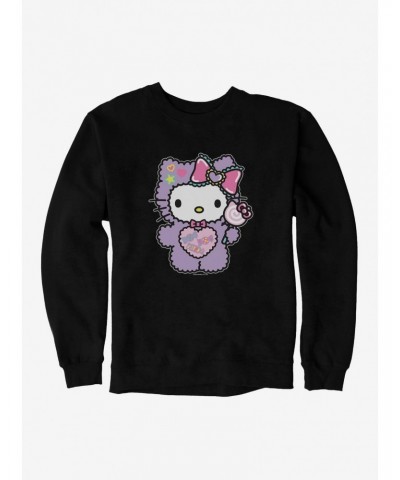Hello Kitty Sugar Rush Fuzzy Lollipop Sweatshirt $13.87 Sweatshirts