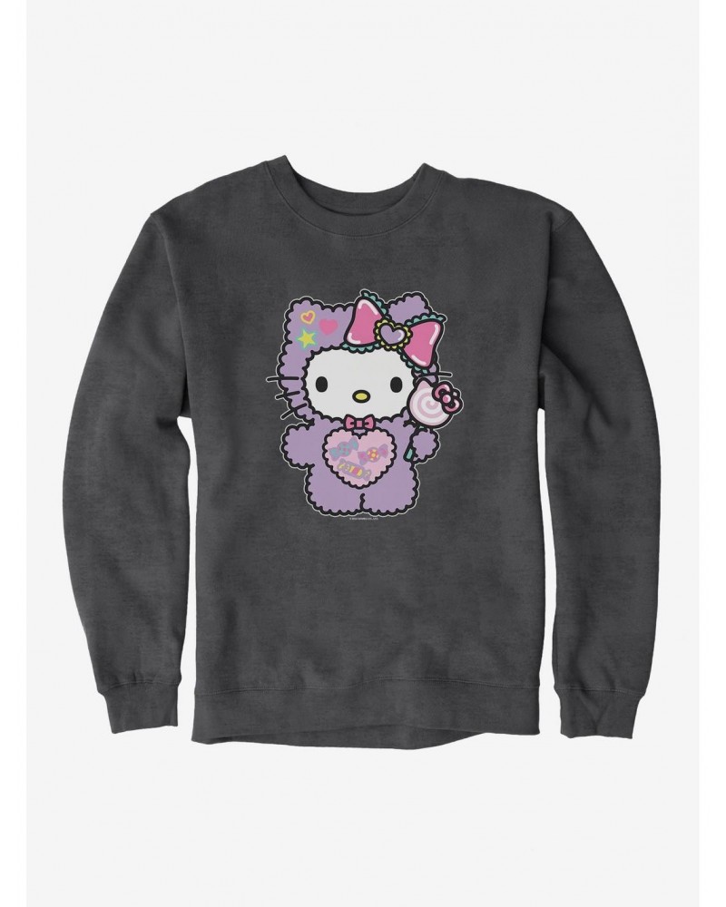 Hello Kitty Sugar Rush Fuzzy Lollipop Sweatshirt $13.87 Sweatshirts