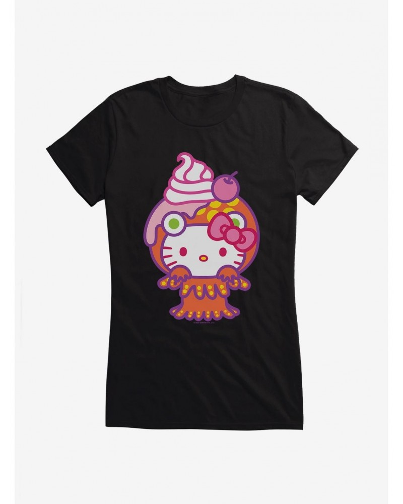 Hello Kitty Sweet Kaiju Sundae Girls T-Shirt $9.16 T-Shirts
