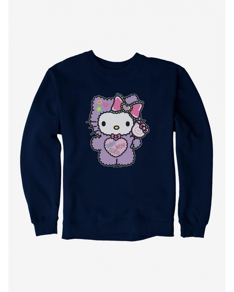 Hello Kitty Sugar Rush Fuzzy Lollipop Sweatshirt $13.87 Sweatshirts