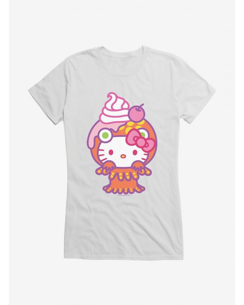 Hello Kitty Sweet Kaiju Sundae Girls T-Shirt $9.16 T-Shirts