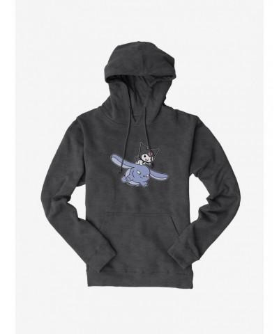 Kuromi Flying Baku Hoodie $15.09 Hoodies