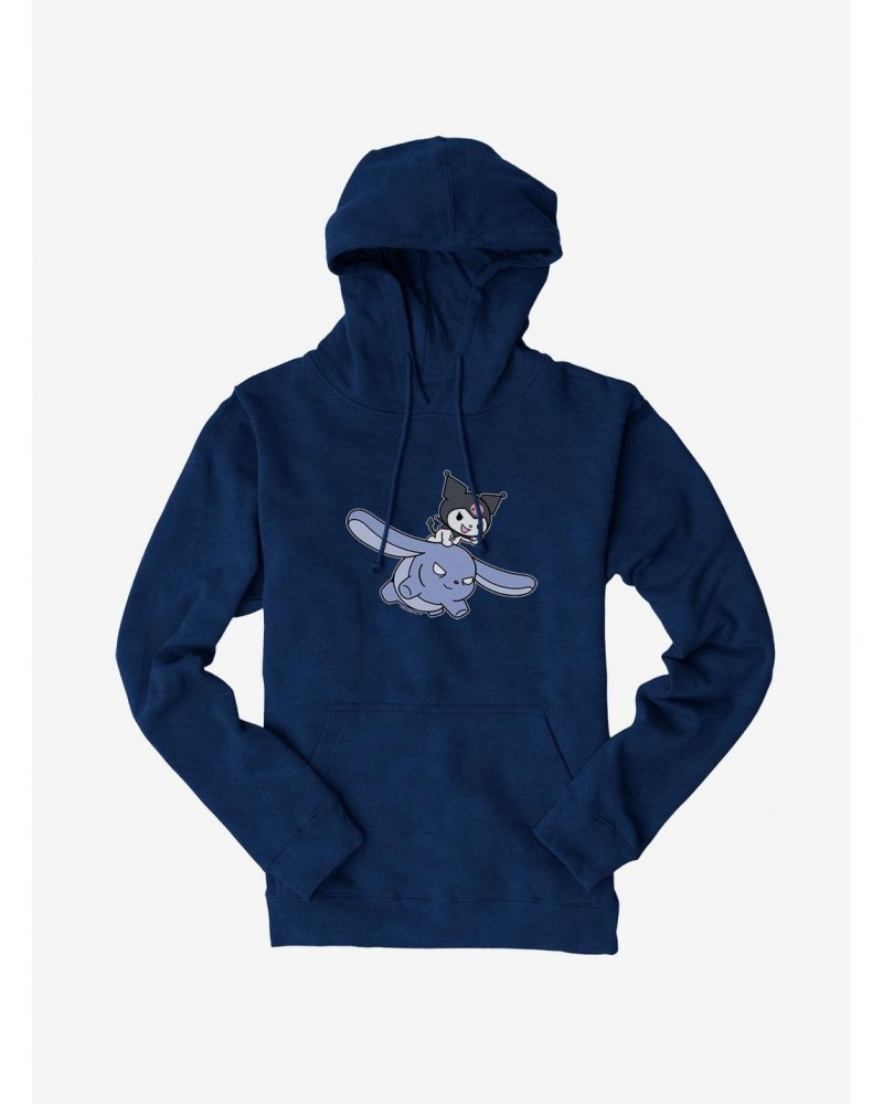 Kuromi Flying Baku Hoodie $15.09 Hoodies