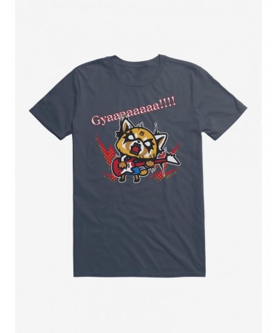 Aggretsuko Metal Guitar Rock & Roll T-Shirt $9.37 T-Shirts