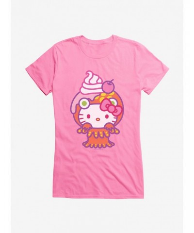 Hello Kitty Sweet Kaiju Sundae Girls T-Shirt $9.16 T-Shirts