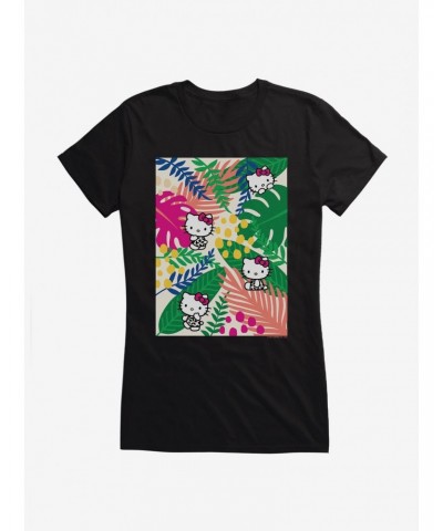 Hello Kitty Jungle Paradise Poster Girls T-Shirt $6.18 T-Shirts