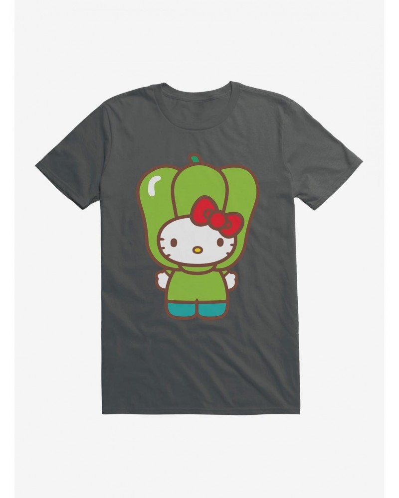 Hello Kitty Five A Day Bell Pepper T-Shirt $6.88 T-Shirts