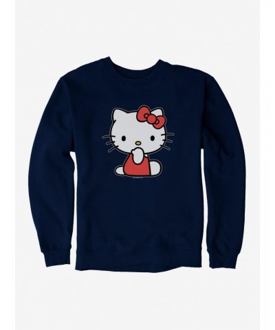 Hello Kitty Sitting Sweatshirt $10.63 Sweatshirts