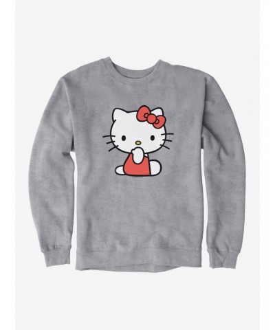 Hello Kitty Sitting Sweatshirt $10.63 Sweatshirts