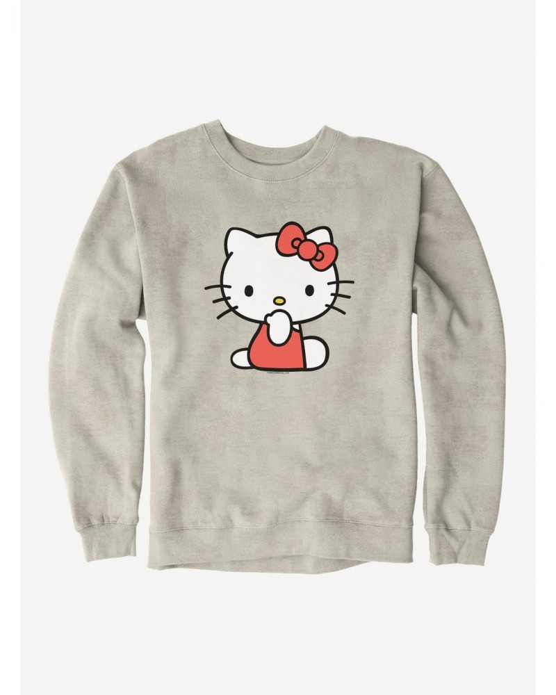 Hello Kitty Sitting Sweatshirt $10.63 Sweatshirts