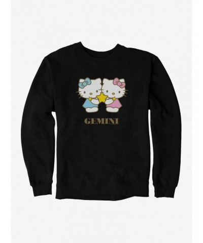 Hello Kitty Star Sign Gemini Sweatshirt $13.28 Sweatshirts