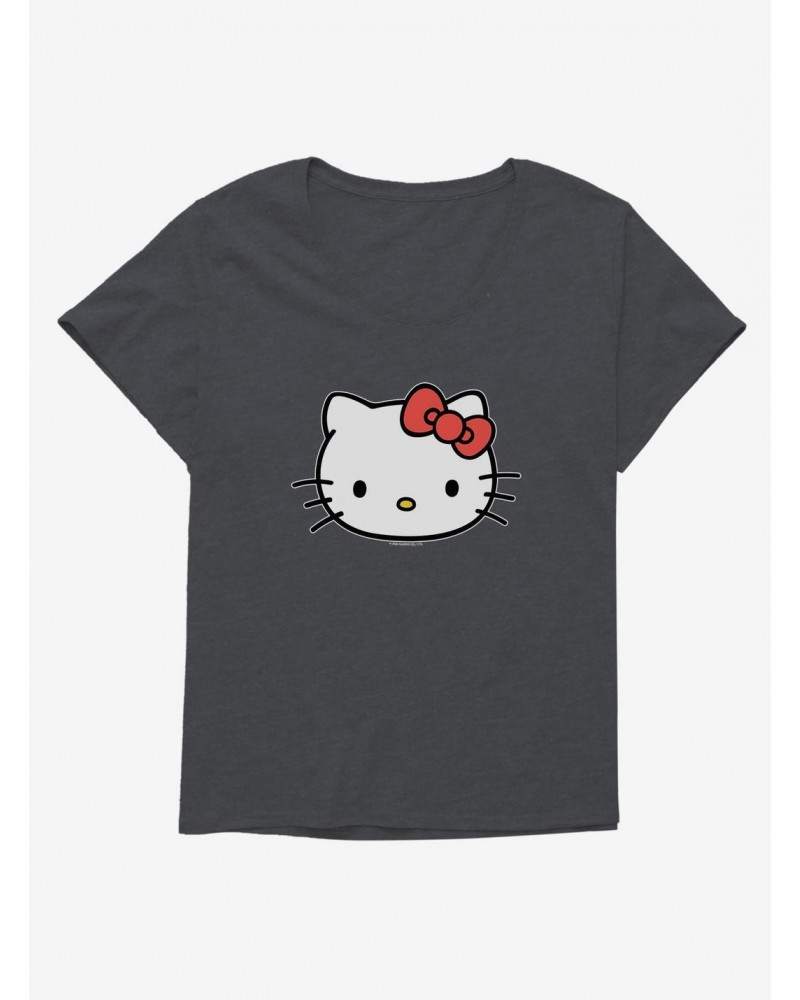 Hello Kitty Icon Girls T-Shirt Plus Size $10.76 T-Shirts