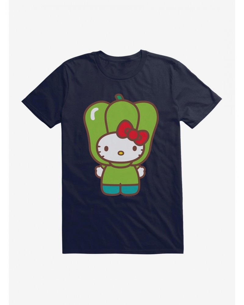 Hello Kitty Five A Day Bell Pepper T-Shirt $6.88 T-Shirts