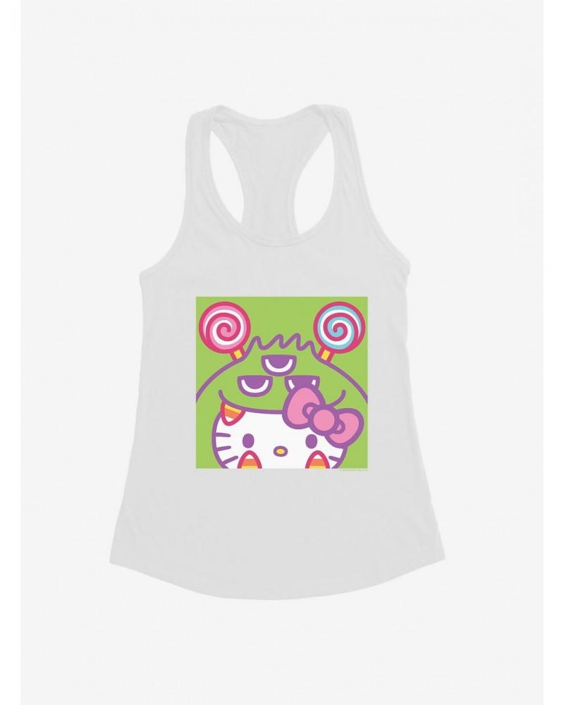 Hello Kitty Sweet Kaiju Candy Corn Girls Tank $9.76 Tanks