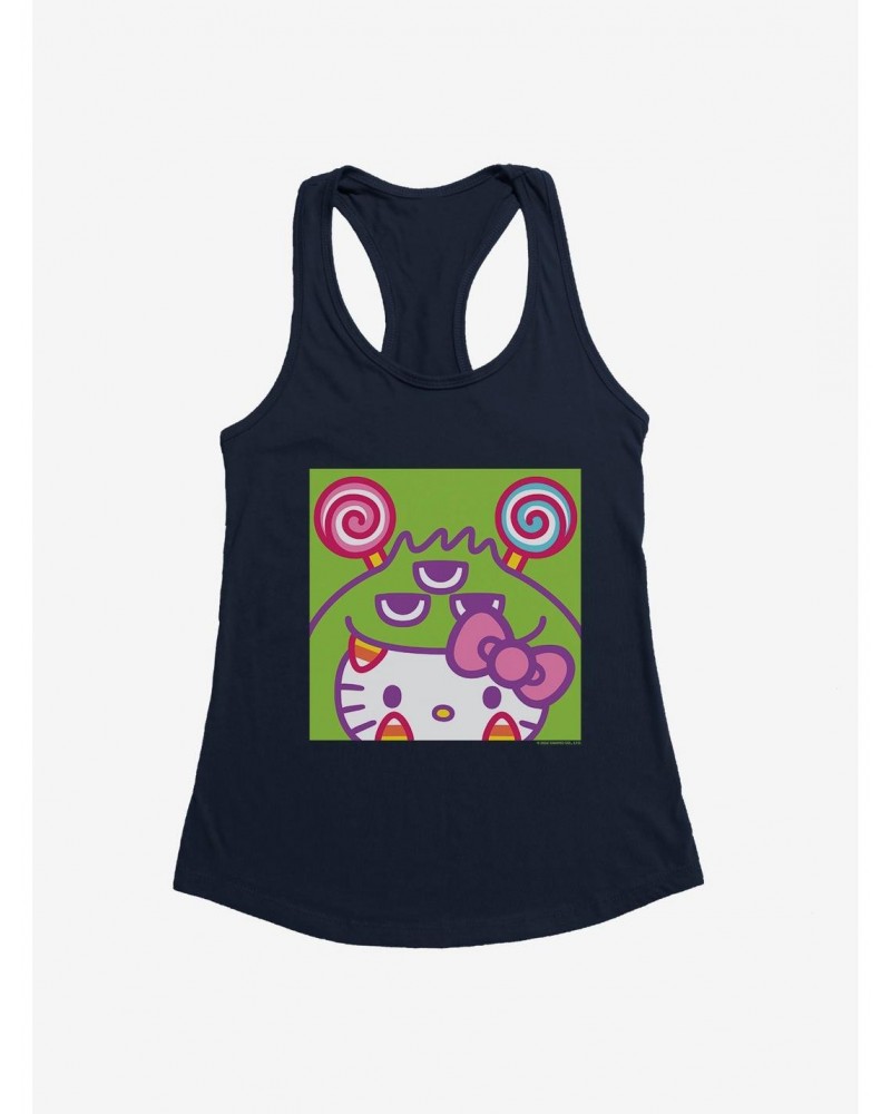 Hello Kitty Sweet Kaiju Candy Corn Girls Tank $9.76 Tanks