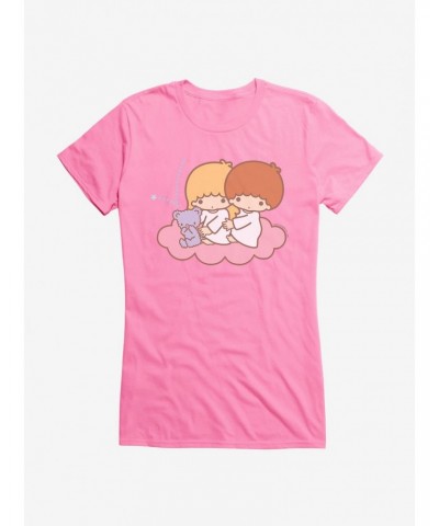 Little Twin Stars Cloud Ride Girls T-Shirt $5.98 T-Shirts