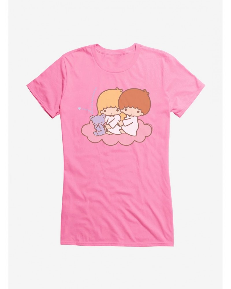 Little Twin Stars Cloud Ride Girls T-Shirt $5.98 T-Shirts