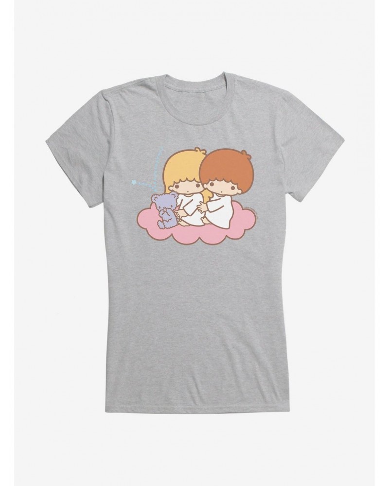 Little Twin Stars Cloud Ride Girls T-Shirt $5.98 T-Shirts