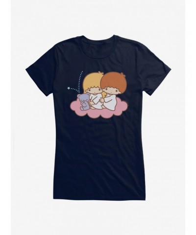 Little Twin Stars Cloud Ride Girls T-Shirt $5.98 T-Shirts