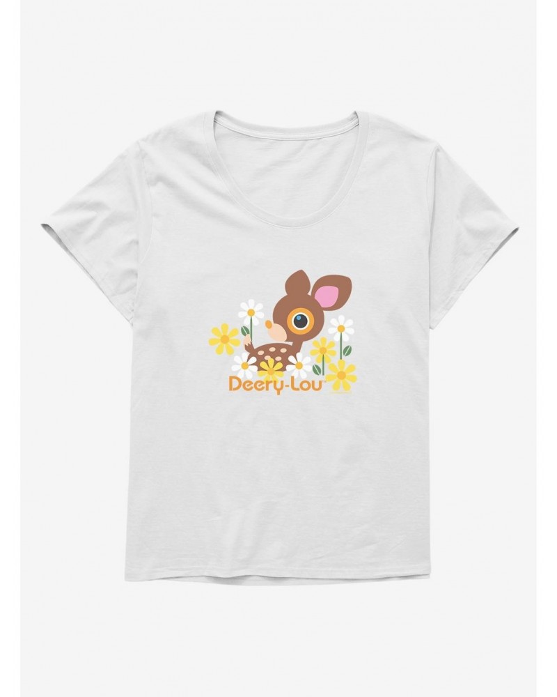 Deery-Lou Floral Forest Girls T-Shirt Plus Size $9.71 T-Shirts