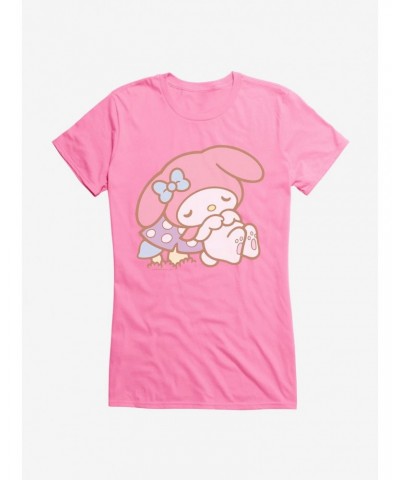 My Melody Napping Girls T-Shirt $8.76 T-Shirts